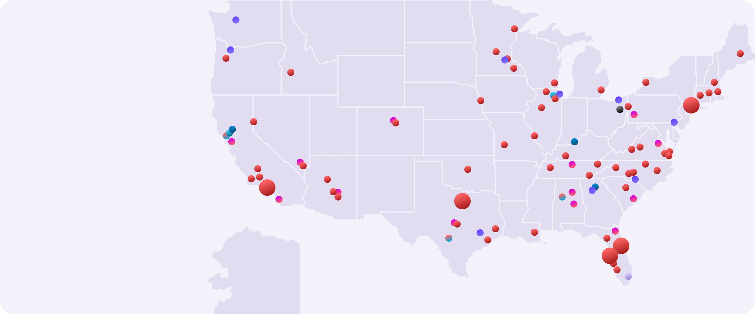 US Coverage Map